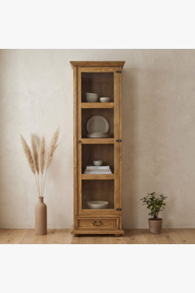 Vitrin rusztikus stílusban